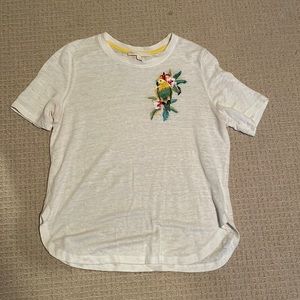 Women’s white embellished tshirt